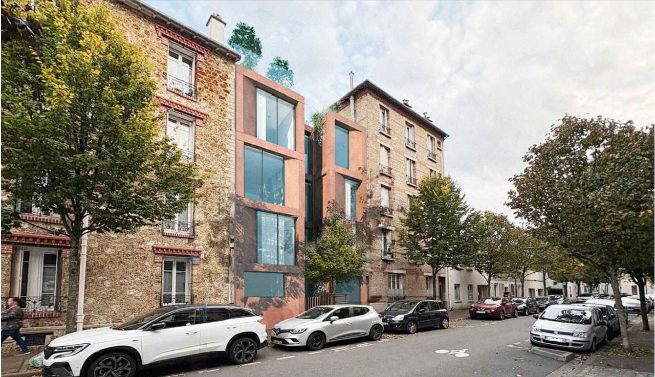 SKP Architecture · Insertion urbaine — Rénovation et surélévation de maison